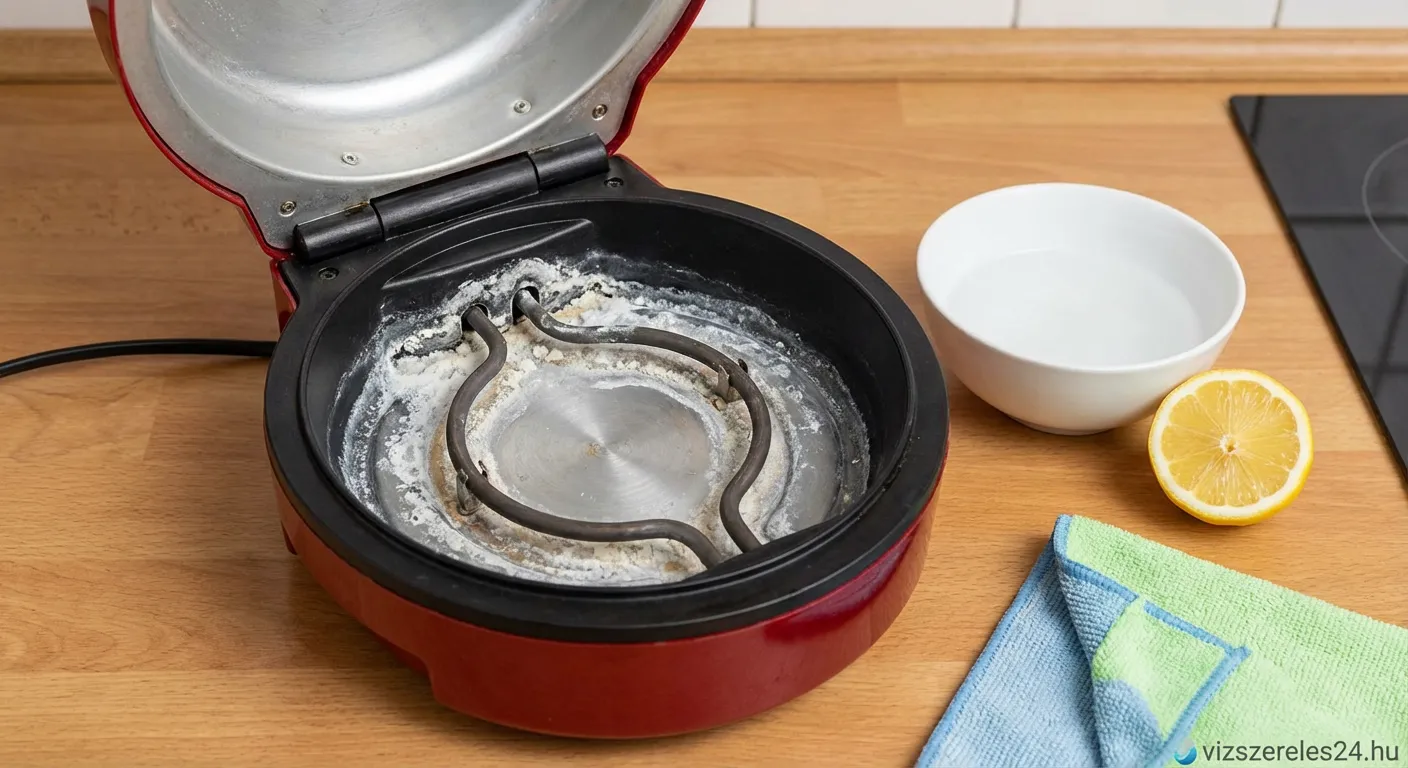Popcorn maker karbantartás közben